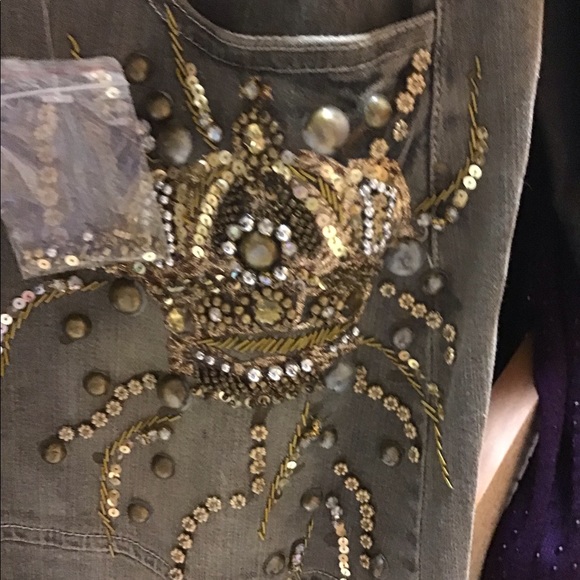 Italian designer denim skirt - Picture 4 of 6